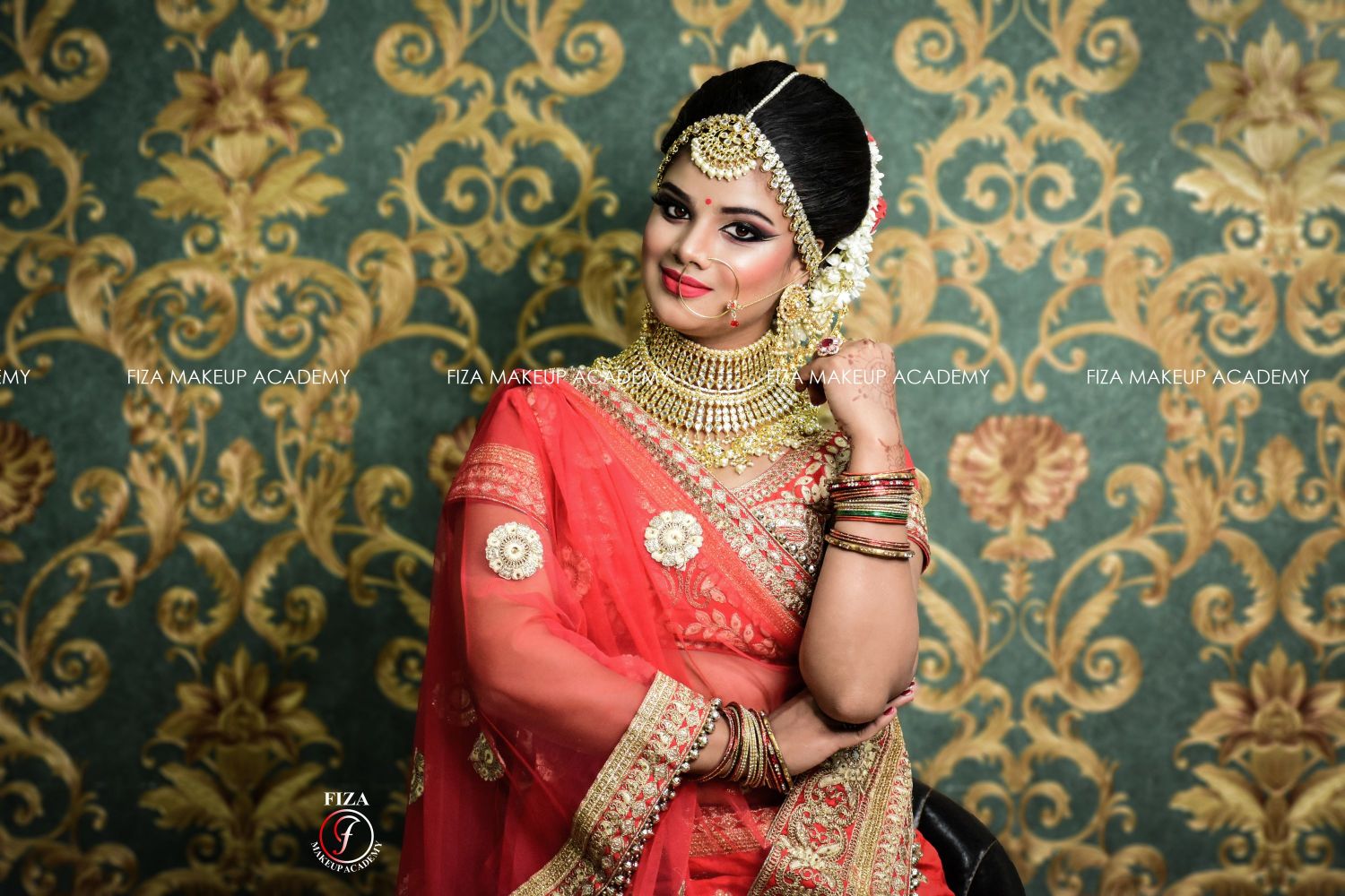 Fiza Makeup Academy Jaipur bridal makeup portfolio 8