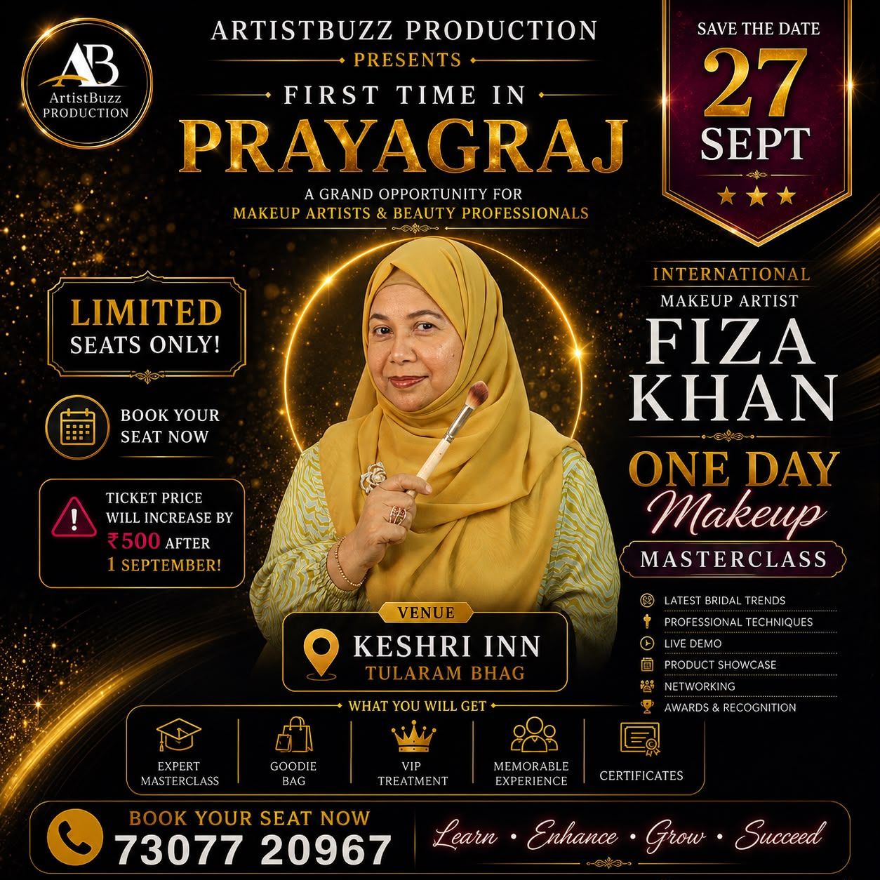 One Day Makeup Masterclass — Prayagraj